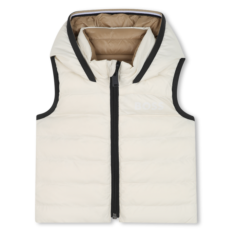 Wendbare &auml;rmellose Daunenjacke BOSS 
                        JUNGE