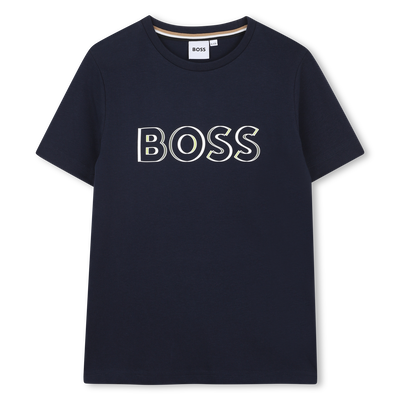 T-Shirt aus Baumwolle BOSS JUNGE