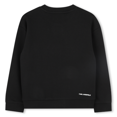 Sweatshirt mit logomotiv KARL LAGERFELD KIDS JUNGE