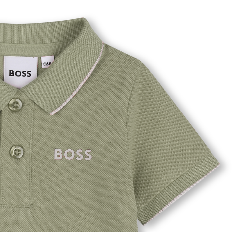 Kurz&auml;rmeliges poloshirt BOSS 
                        JUNGE