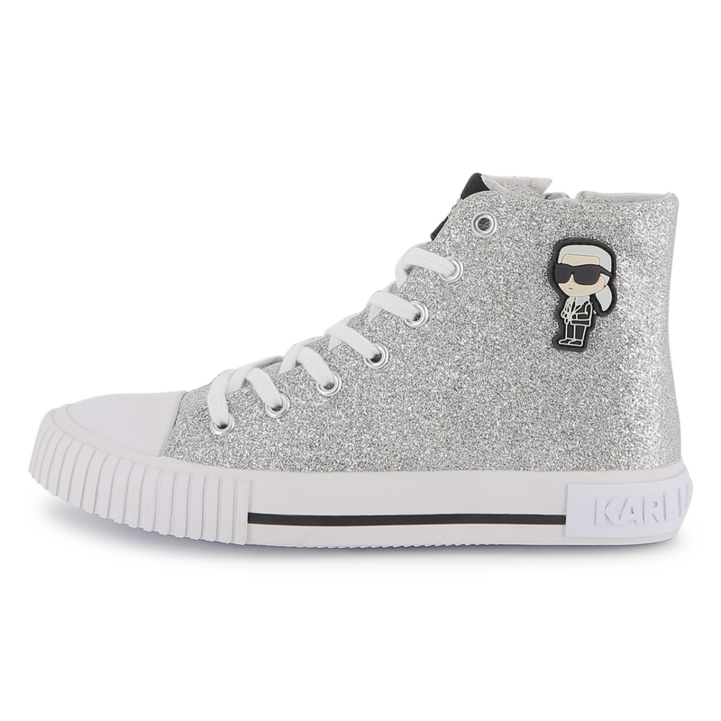 Sneaker zum schn&uuml;ren KARL LAGERFELD KIDS 
                        M&Auml;DCHEN