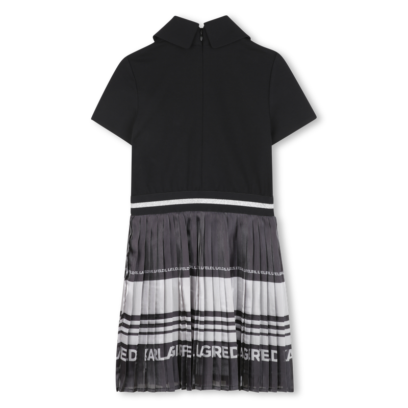 Kurz&auml;rmeliges Kleid KARL LAGERFELD KIDS 
                        M&Auml;DCHEN