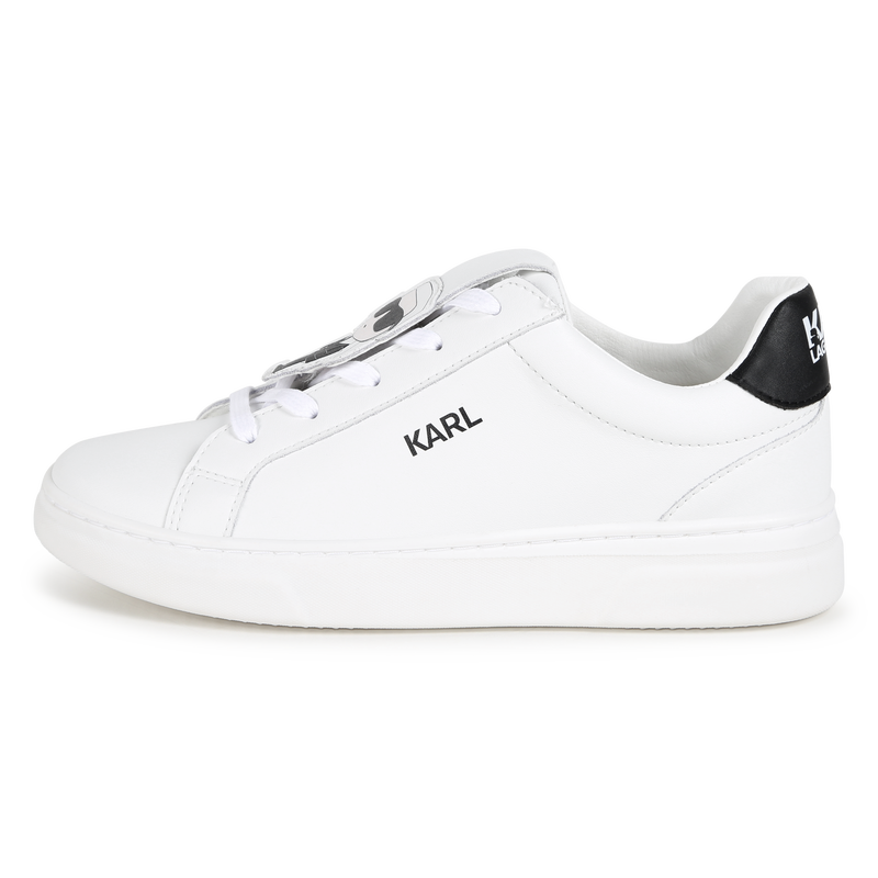 Low-Sneaker aus Leder KARL LAGERFELD KIDS 
                        MÄDCHEN