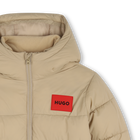 Daunenjacke mit Kapuze HUGO 
                    JUNGE