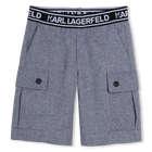 Denim-bermudashorts KARL LAGERFELD KIDS 
                    JUNGE