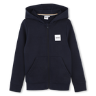 Kapuzenpullover mit reissverschluss, MARINE, hi-res