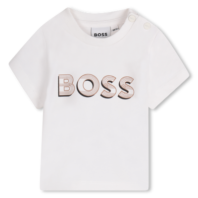T-Shirt mit gedrucktem Logo BOSS JUNGE