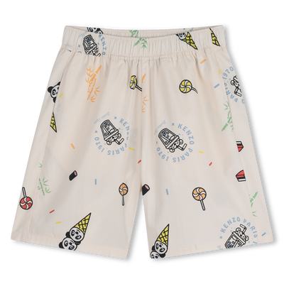 BERMUDASHORTS AUS POPELINE KENZO KIDS JUNGE
