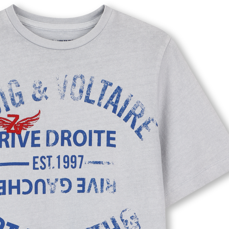 T-Shirt mit kurzen &Auml;rmeln ZADIG & VOLTAIRE 
                        JUNGE