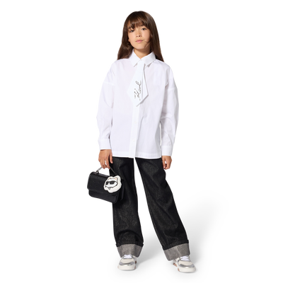 Jeanshose KARL LAGERFELD KIDS M&Auml;DCHEN