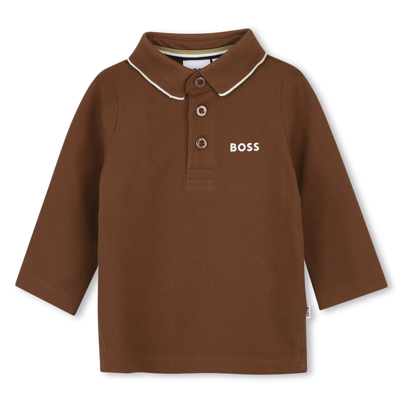 Langarm-Polo BOSS 
                        JUNGE