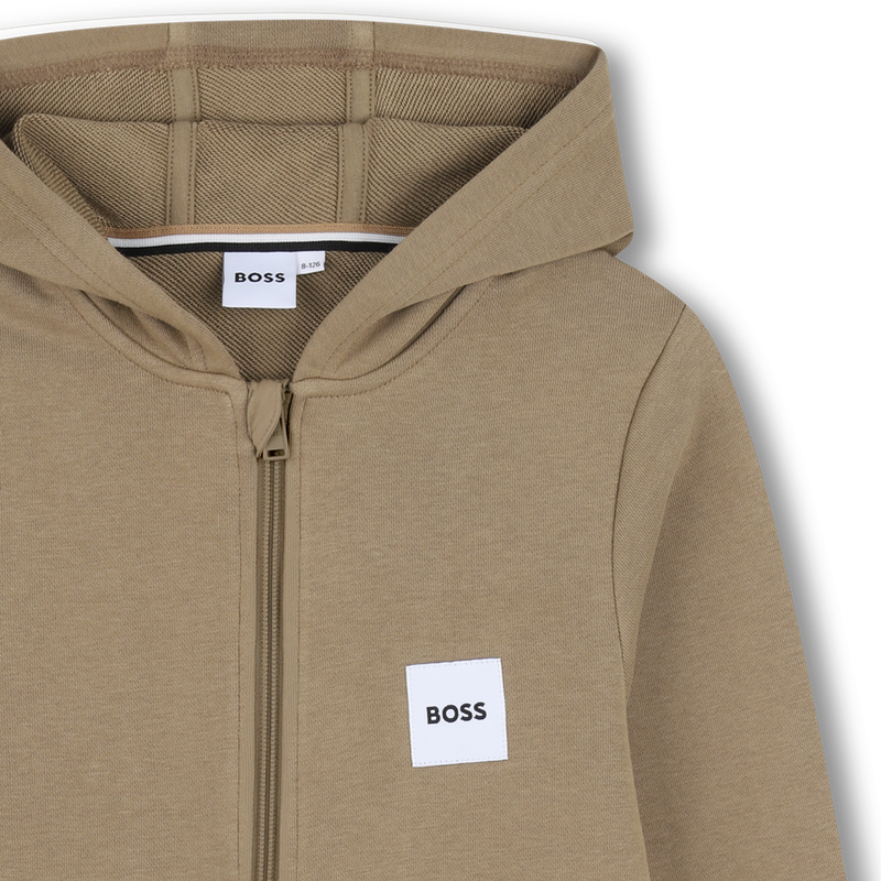 KAPUZENPULLOVER MIT REISSVERSCHLUSS BOSS 
                        JUNGE