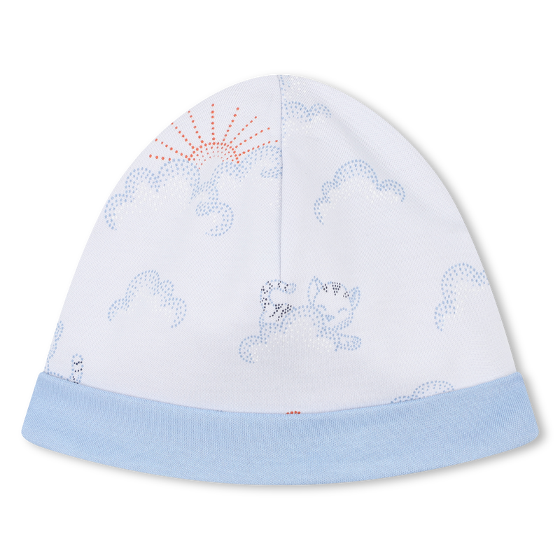 Set aus Pyjama, L&auml;tzchen und M&uuml;tze KENZO KIDS 
                        JUNGE