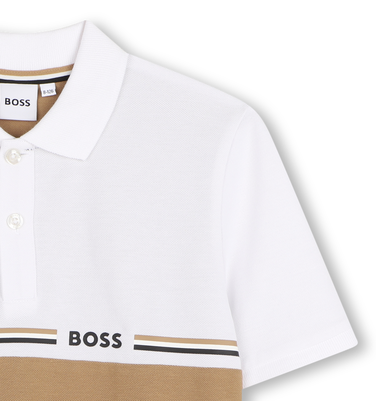 Kurz&auml;rmeliges Poloshirt BOSS 
                        JUNGE