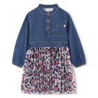 Kleid aus zwei Materialien BILLIEBLUSH 
                    M&Auml;DCHEN