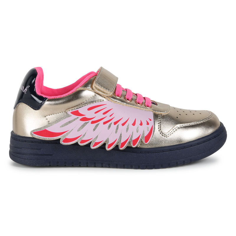 Schn&uuml;r-Sneakers mit Klett BILLIEBLUSH 
                        M&Auml;DCHEN