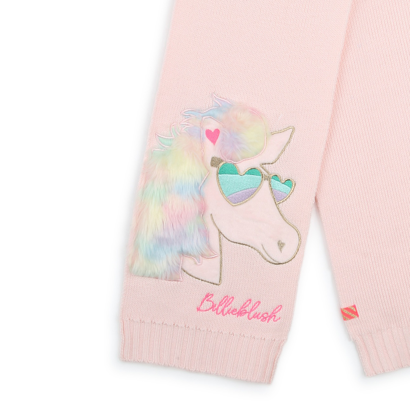 Schal mit Fleece-Details BILLIEBLUSH 
                        M&Auml;DCHEN
