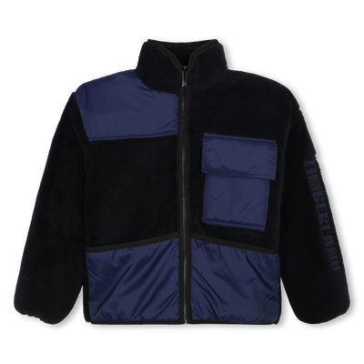 Cardigan aus zwei Materialien TIMBERLAND JUNGE