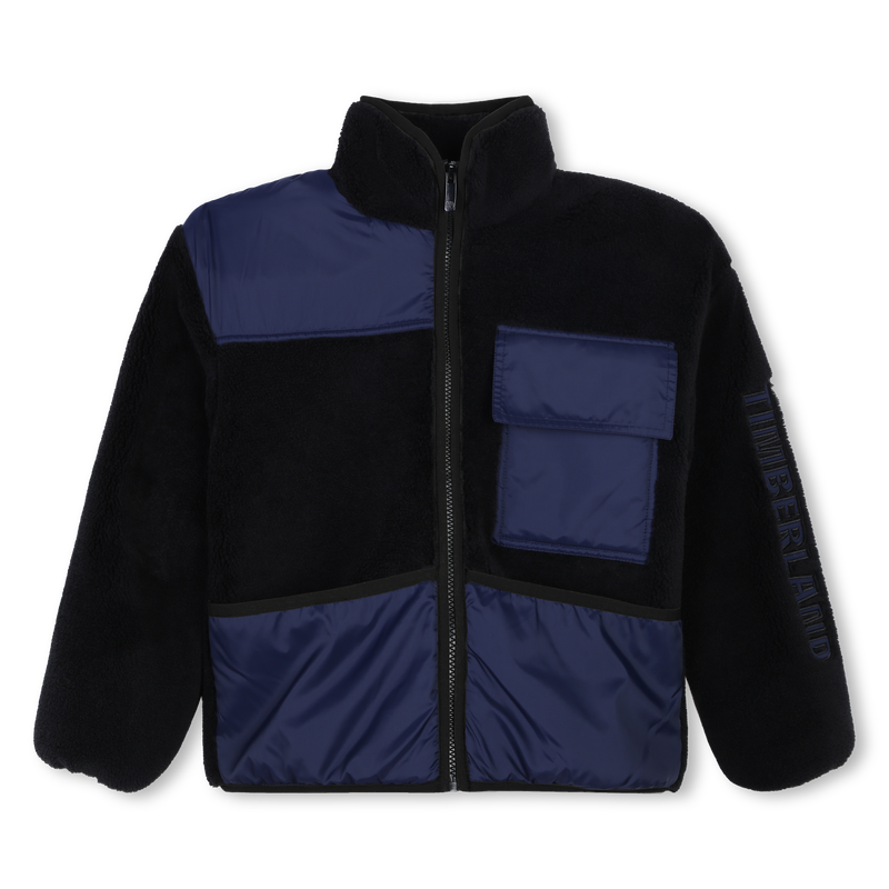 Cardigan aus zwei Materialien TIMBERLAND 
                        JUNGE