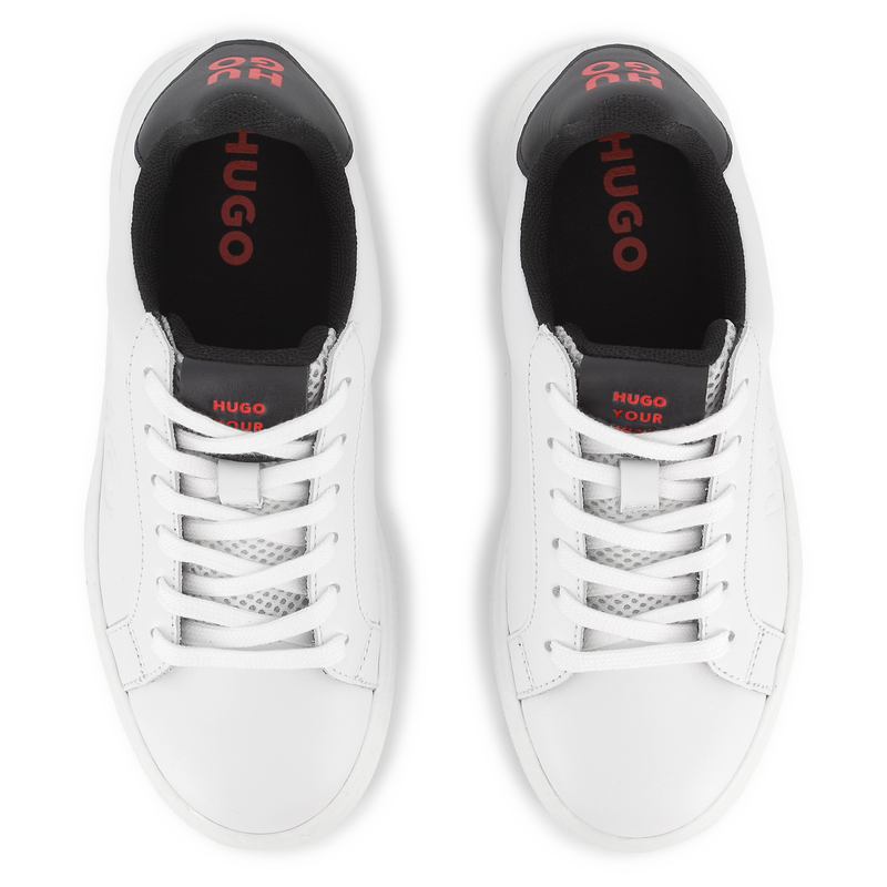 Sneaker aus Rindsleder HUGO 
                        JUNGE