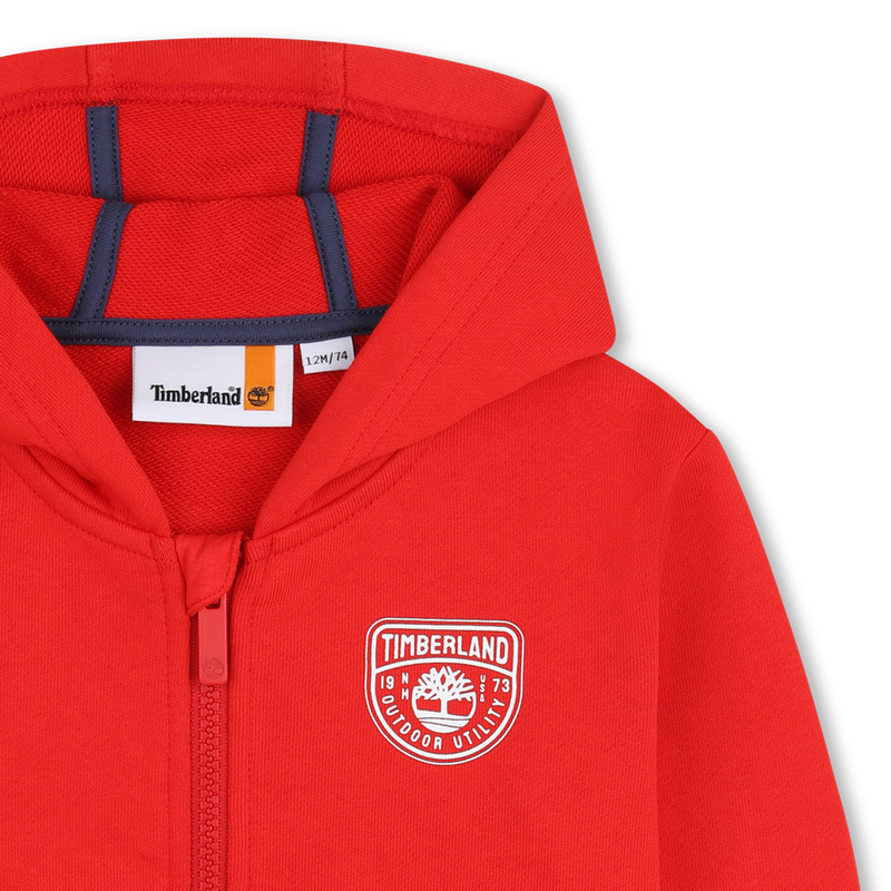 JOGGER-SWEATSHIRT MIT KAPUZE TIMBERLAND 
                        JUNGE