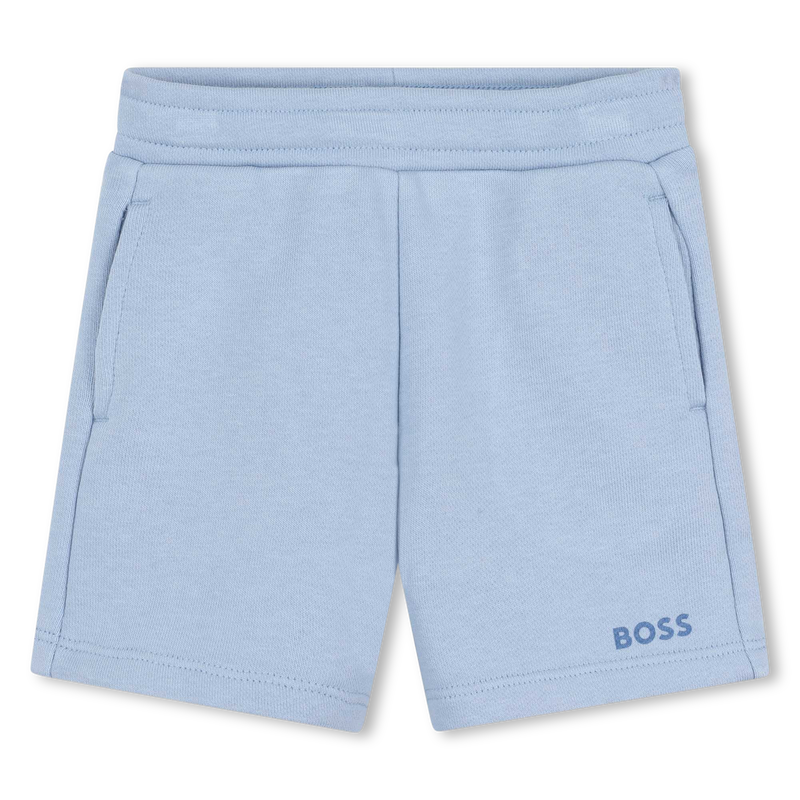 Einfarbige Sweatshorts BOSS 
                        JUNGE