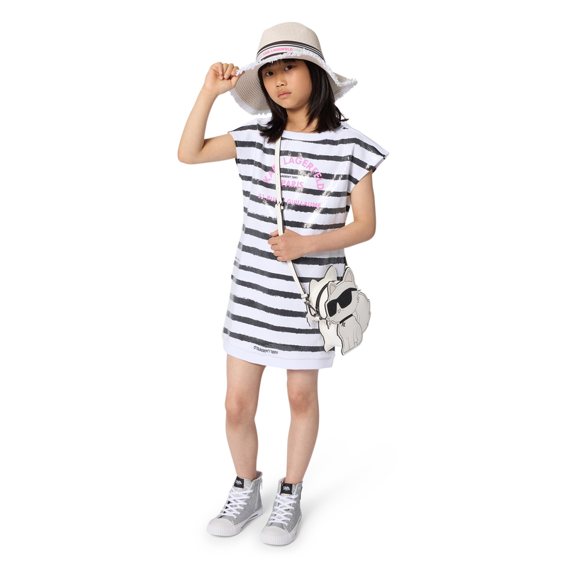 KURZ&Auml;RMELIGES KLEID KARL LAGERFELD KIDS 
                        M&Auml;DCHEN