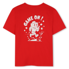 T-Shirt mit kurzen &Auml;rmeln KENZO KIDS 
                    JUNGE
