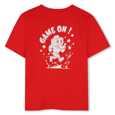 T-Shirt mit kurzen &Auml;rmeln KENZO KIDS JUNGE