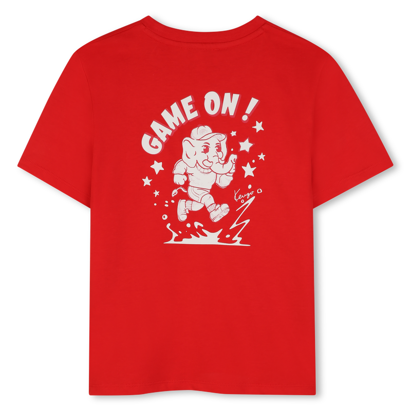 T-Shirt mit kurzen &Auml;rmeln KENZO KIDS 
                        JUNGE