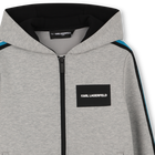 Kapuzenpullover mit reissverschluss KARL LAGERFELD KIDS 
                    JUNGE