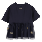 T-Shirt mit Fantasieprint KENZO KIDS 
                    M&Auml;DCHEN