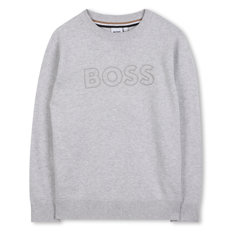 Lang&auml;rmeliger Pullover BOSS 
                        JUNGE
