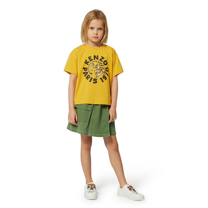 T-Shirt aus Baumwolle KENZO KIDS 
                        M&Auml;DCHEN