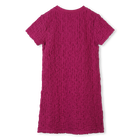 Strukturiertes Kurzarmkleid DKNY 
                    M&Auml;DCHEN