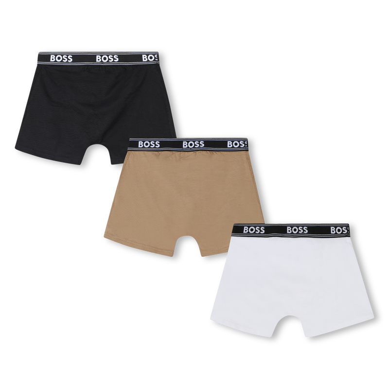 3er-Pack Boxershorts aus Jersey BOSS 
                        JUNGE
