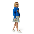 Karierter Rock aus Baumwolle KENZO KIDS 
                    M&Auml;DCHEN
