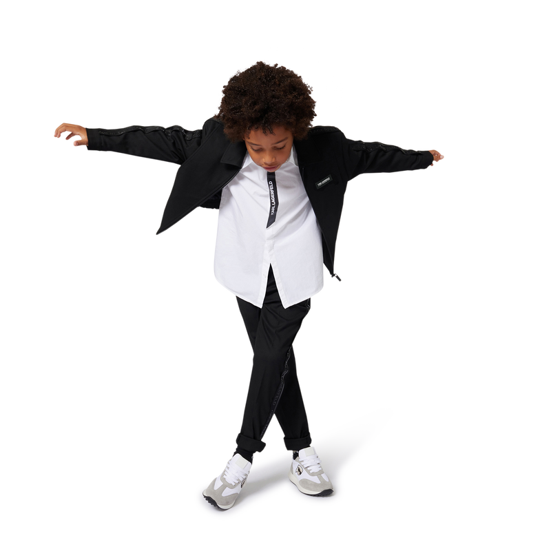 Low-Top-Sneakers mit Schnürung KARL LAGERFELD KIDS 
                        JUNGE