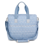 Gesteppte Wickeltasche aus bedruckter Popeline KENZO KIDS 
                    UNISEX