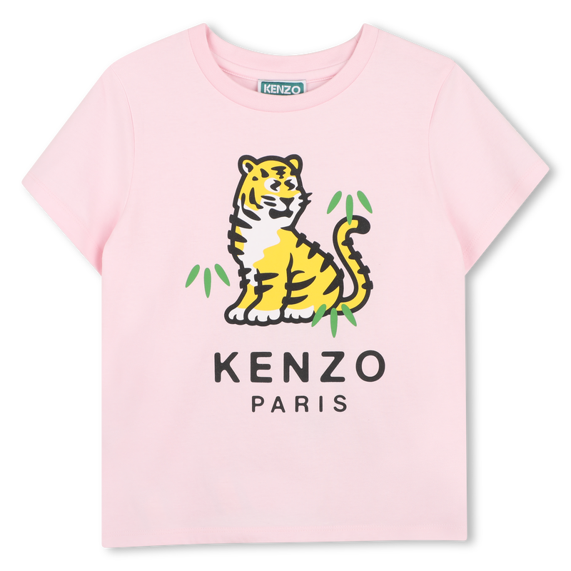 BEDRUCKTES T-SHIRT KENZO KIDS 
                        M&Auml;DCHEN