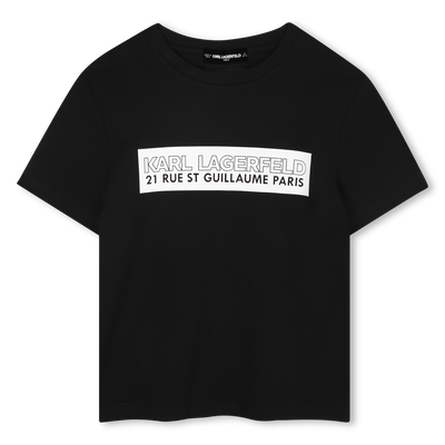 Kurzärmeliges T-Shirt KARL LAGERFELD KIDS JUNGE