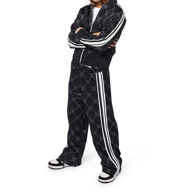 Jogginghose aus Molton HUGO 
                        M&Auml;DCHEN