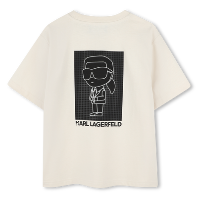 Kurzarm-T-Shirt KARL LAGERFELD KIDS JUNGE