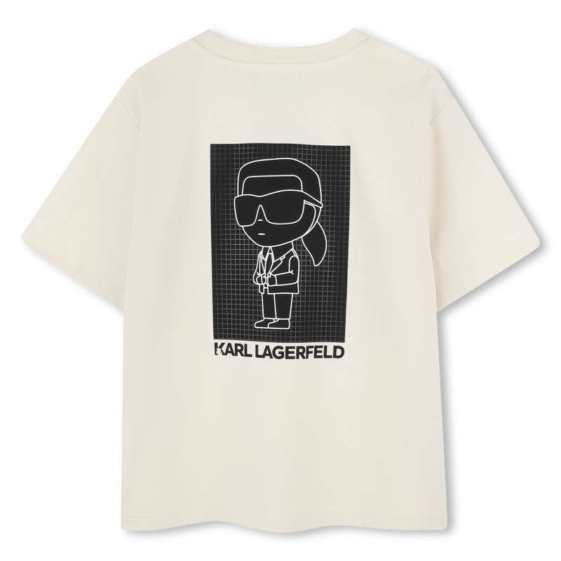 Kurzarm-T-Shirt KARL LAGERFELD KIDS 
                        JUNGE