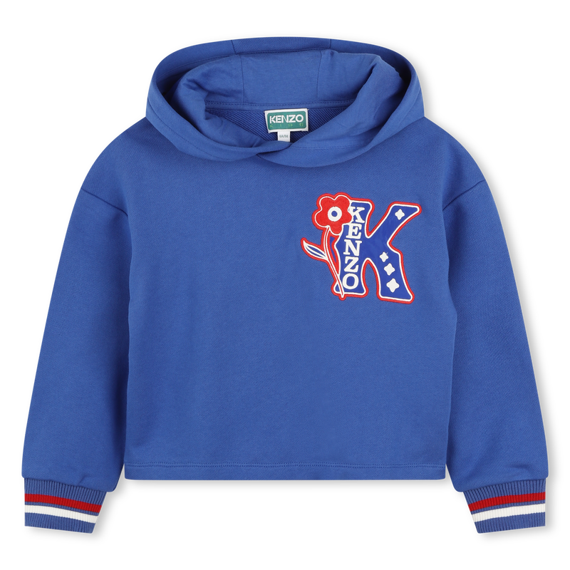 Besticktes Kapuzen-Sweatshirt KENZO KIDS 
                        M&Auml;DCHEN