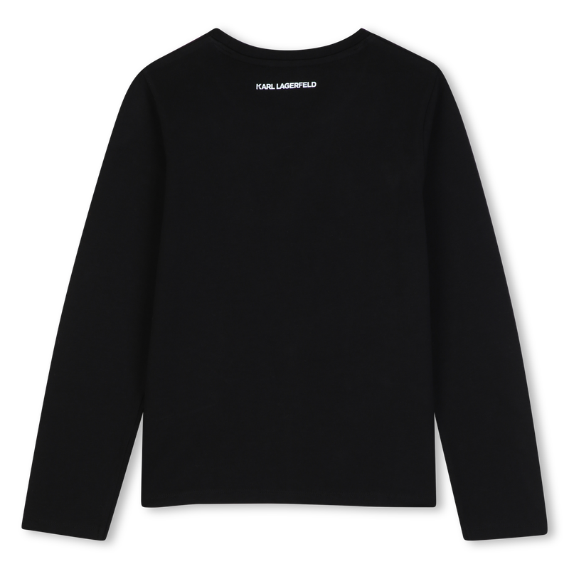 Langarmshirt KARL LAGERFELD KIDS 
                        M&Auml;DCHEN