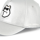 Verstellbares Cap mit Badge KARL LAGERFELD KIDS 
                    M&Auml;DCHEN