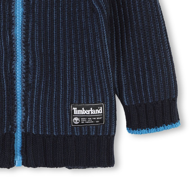 Cardigan aus Baumwolle &amp; Wolle TIMBERLAND 
                        JUNGE