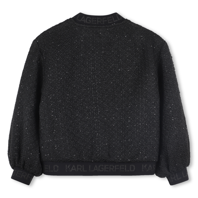 Jacke aus Polyester KARL LAGERFELD KIDS 
                        M&Auml;DCHEN