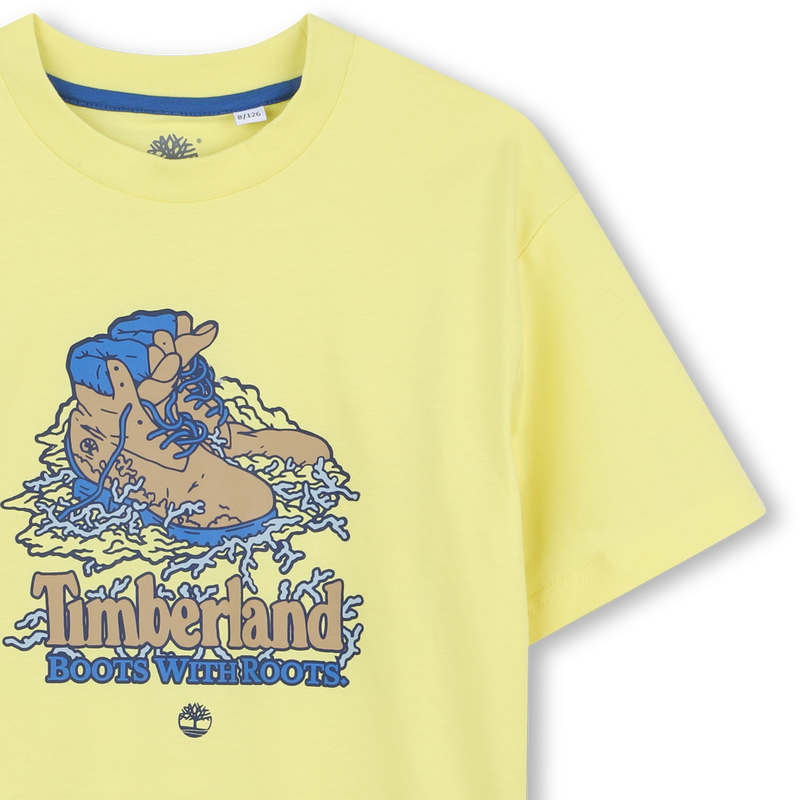 Weites T-Shirt mit Druck TIMBERLAND 
                        JUNGE